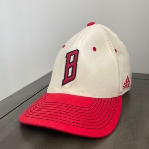 Adidas Red and White Chicago Bulls NBA Sports Cap- Size Medium/Small